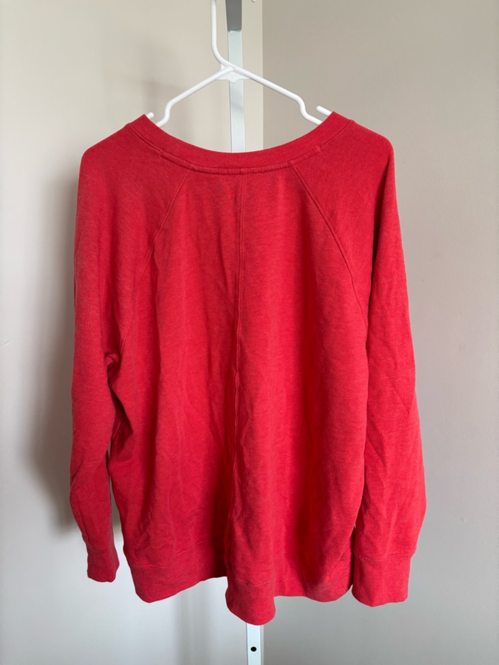 Zella Red Crewneck Sweatshirt - Picture 2 of 3